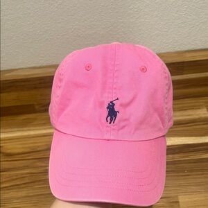 Polo by Ralph Lauren Pink Baseball Cap